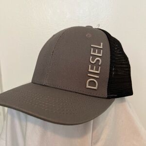Bosch Power Tools Diesel Snapback Trucker Hat grey black mesh nwot